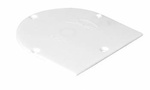 SIMET Pokrywa puszki 60mm skrajna  PM1 PA6 biała  37162006