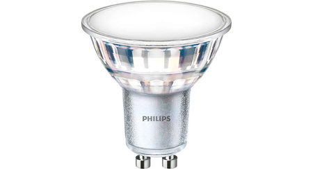 PHILIPS Żarówka LED CorePro LEDspotMV CLA 5W/830 odpowiednik 65W 550lm 3000K ciepła biała GU10 szklana 120°