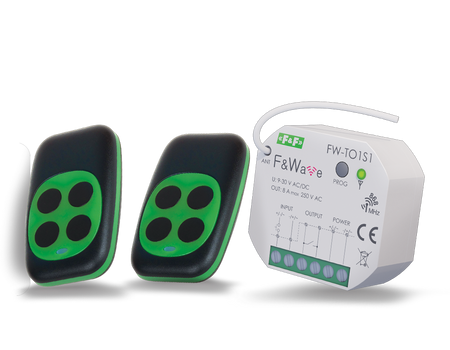 F&F FOX Zaprogramowany zestaw FW-SET3 sterownik bramowy FW-TO1S1 + 2 piloty FW-KEY