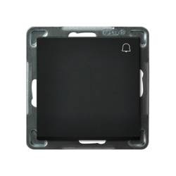 SONATA Łącznik zwierny "dzwonek" czarny metalik ŁP-6R/M/33 