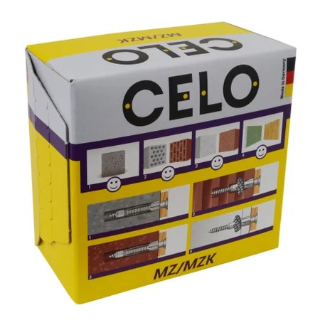 kołek MZK 6x30 z kołnierzem (100szt)