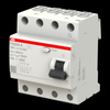 ABB Wyłącznik różnicowo-prądowy FH204-A-25/0,03; 4-polowy; typ A; I=25A; In= 30mA