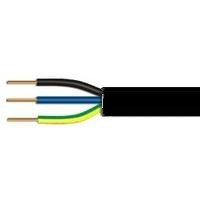 Przewód instalacyjny płaski YDYp 3x2,5 mm²  750V Czarny