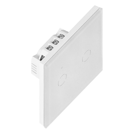 ORNO Włącznik podwójny WiFi TUYA Smart Home Biały OR-SH-17201/W