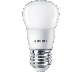 Żarówka LED Philips CorePro lustre 5-40W E27 827 470lm P45 Biała ciepła mleczna