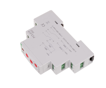 F&F Przekaźnik czasowy PCS-519 DUO 10 funkcyjny