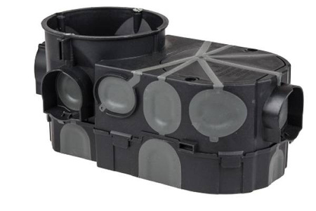 Puszka podtynkowa do elektroniki E550, głębokość=67mm, wiatroszczelna