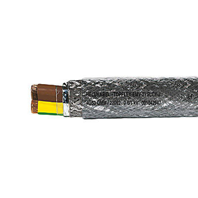 Przewód do przemienników częstotliwości TF-EMV-2YSLCY-J 4G2,5 mm²   0,6/1 kV