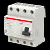 ABB Wyłącznik różnicowo-prądowy FH204-A-40/0,03; 4-polowy; typ A; I=40A; In= 30mA